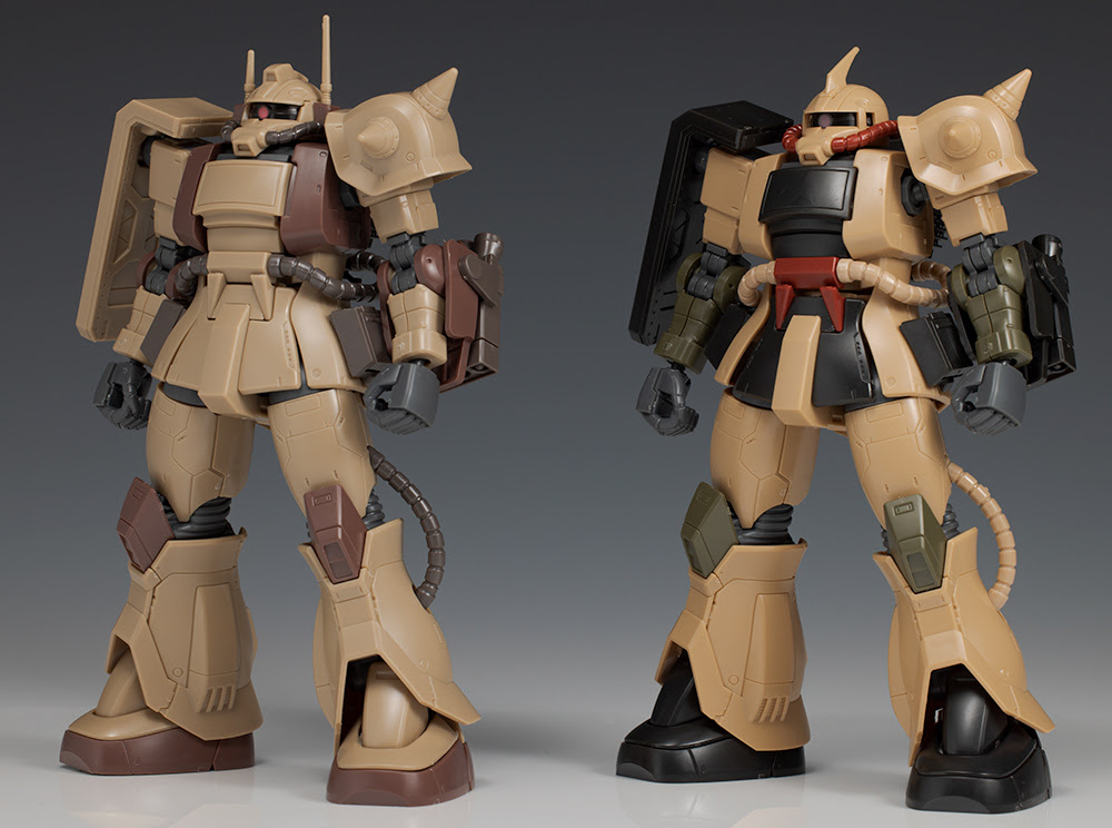 Hg ザク デザートタイプ ダブルアンテナ仕様 レビュー