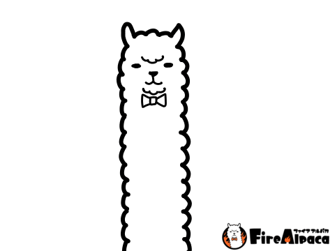Firealpaca と Alpacadouga で Gifアニメ作成 イラストtips集 アルパカ学園