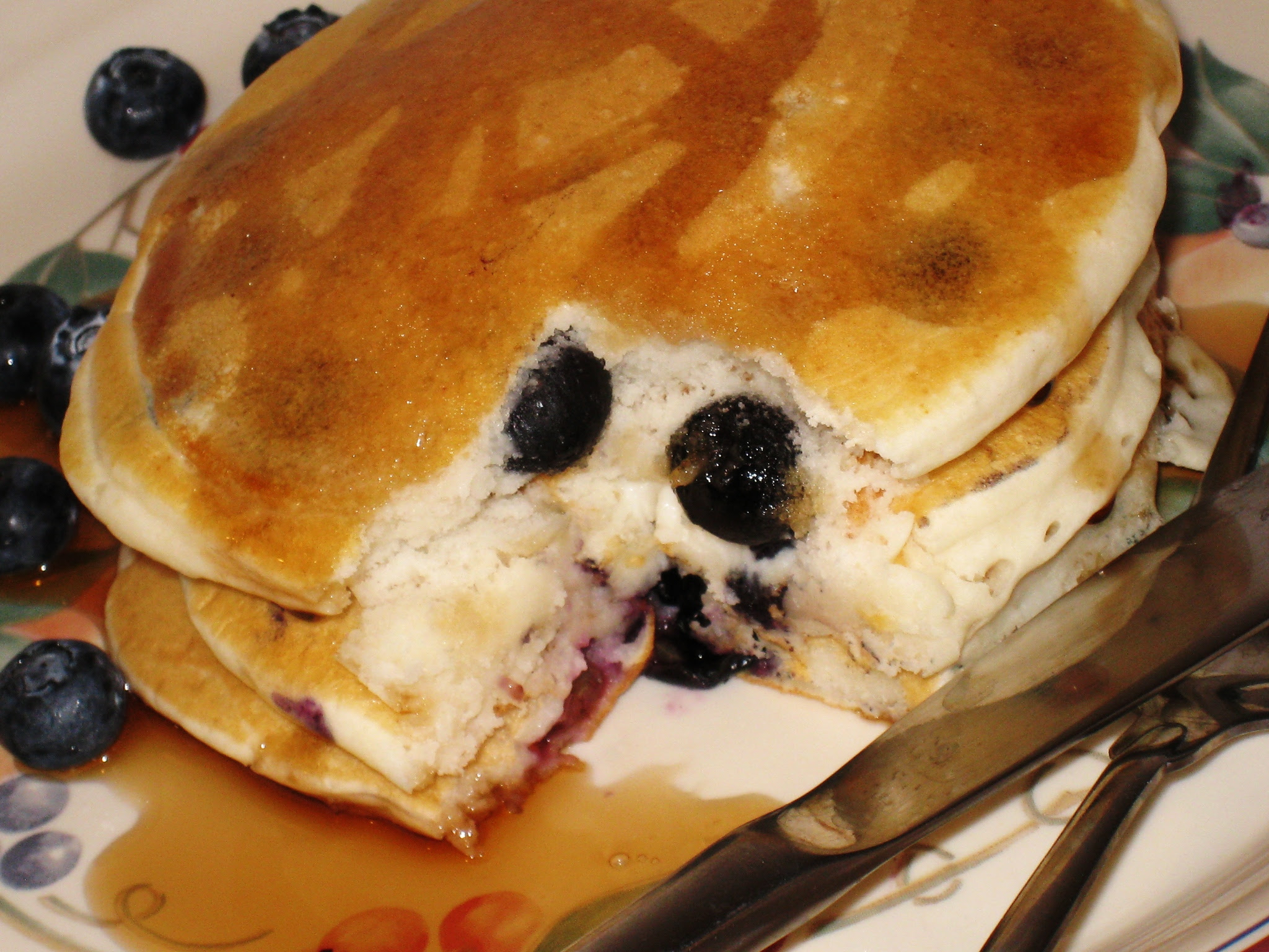 make pancakes fluffy
