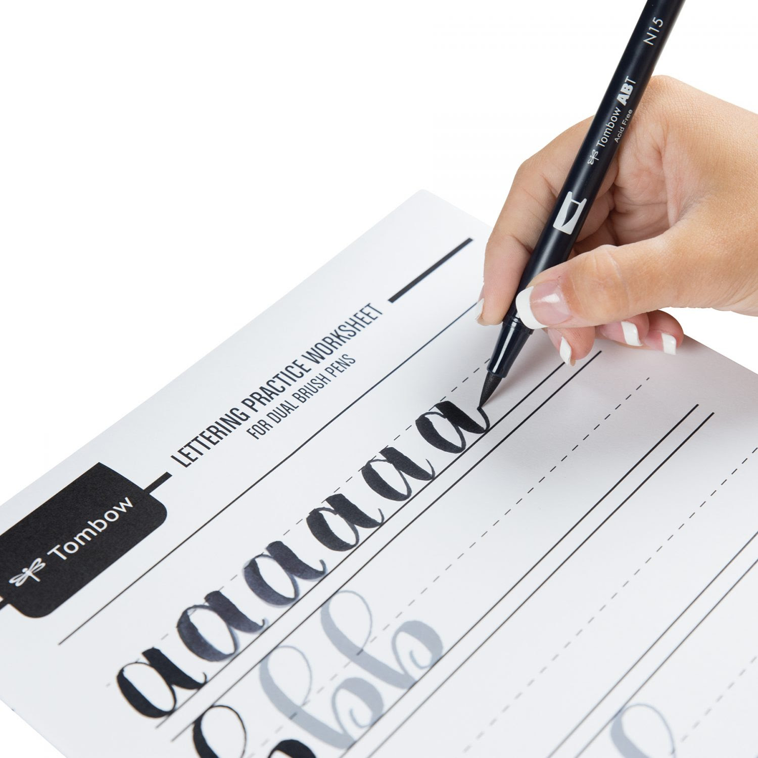 6 Resources for Free Lettering Worksheets - Tombow USA Blog Learn and practice your lettering with our printable lettering worksheets or download our coloring pages for use with your favorite tombow products.