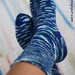 Meias em tricot