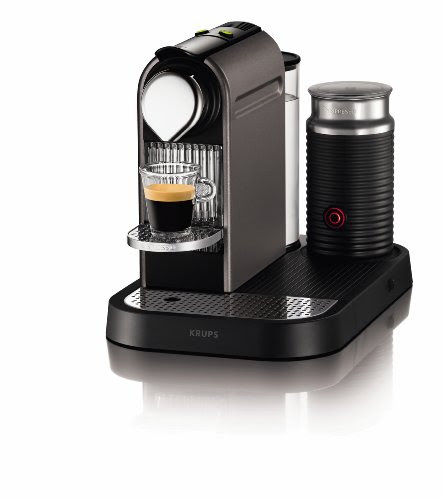 Krups YY1472FD Nespresso Citiz and Milk Titane