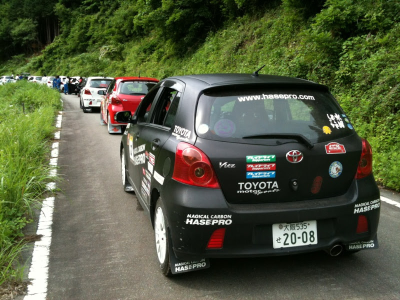 Vitzラリー11 ヴィッツラリー11高山完走 Osamu Factory
