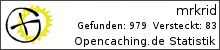 Opencaching.de-Statistik von mrkrid