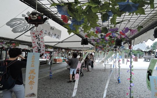 西新井大師の風鈴祭りに行ってきました お祭り 15年 日程