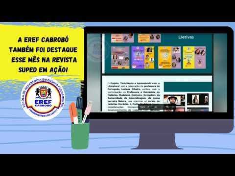 EREF CABROBÓ mais uma vez foi destaque na revista estadual SUPED em Ação