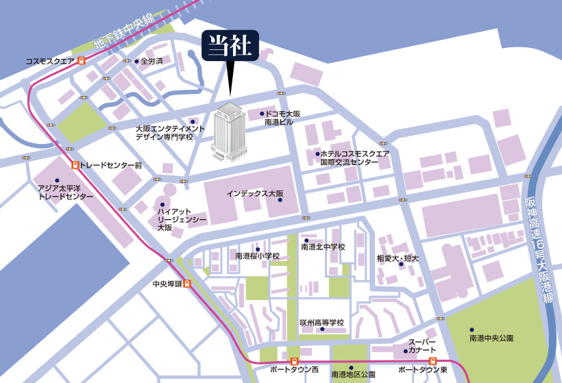 大阪府 大阪市 堺市 枚方市で地図作成 オリジナル製作
