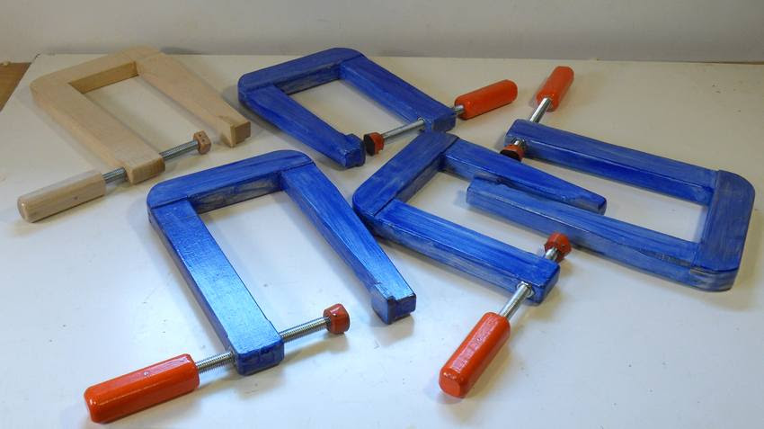 Long-reach wooden C-