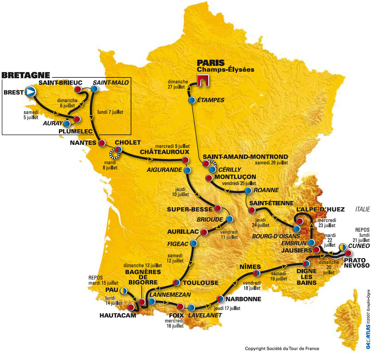 The Tour De France 08 All Stages Blog Velowire Com Photos Videos Actualites Cyclisme