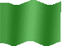 Medium animated flag of Green flag