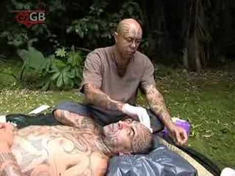 FrontoftheBox; Length: 3:21; Tags: moko Maori tattoo Aotearoa newzealand body art
