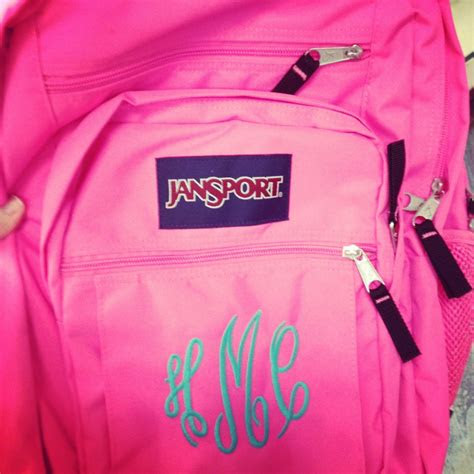 monogrammed jansport backpack bags jansport backpack