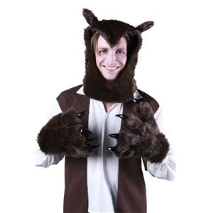 ハロウィン コスプレ衣装 仮装 ウルフパーツセット コスチューム衣装専門店 スマイルコスプレ