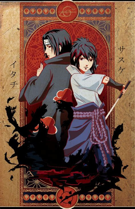 itachi  sasuke  toravi  deviantart