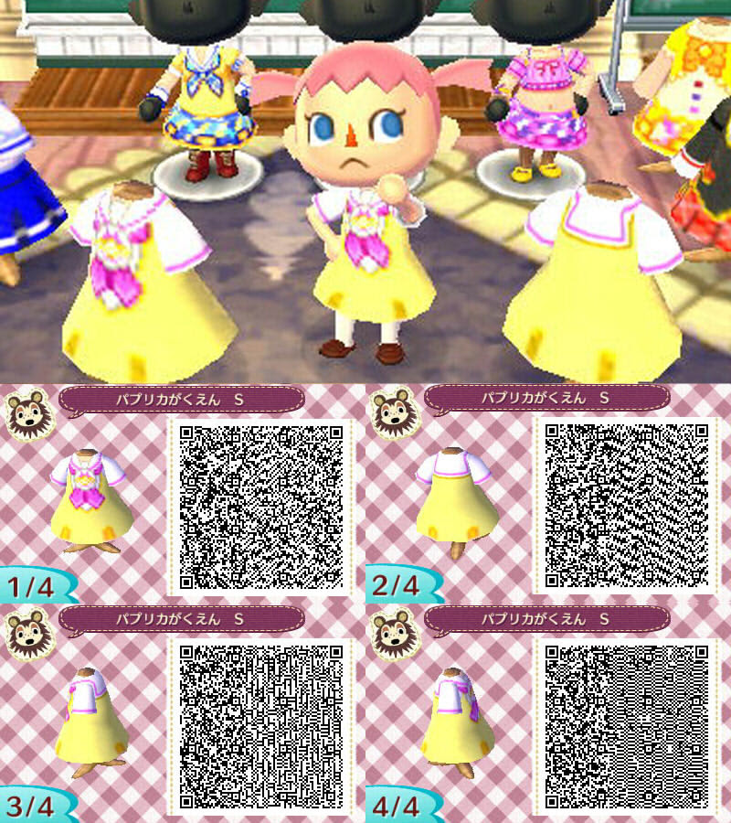 とびだせどうぶつの森 マイデザインｑｒコード０９ アイカツ プリパラ ぶるのば