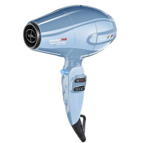 BABNTB6160N BLUE HAIR DRYER BABYLISS PRONANO TITANIUM