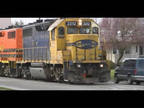 salem al fakir volvo. Portland Western 2312 in Salem,OR on its way to Portland with PW 2302,PW