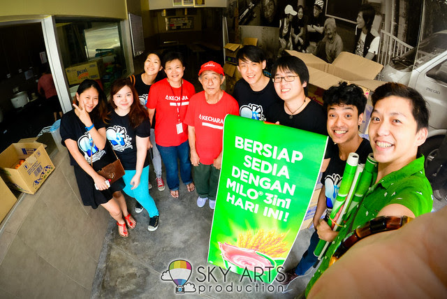 Nuffnang & Kechara Soup Kitchen Charity Event with Milo