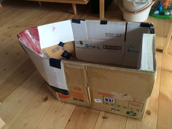 ダンボールで船を作ろう ムーミンママの小さなひみつ 楽天ブログ
