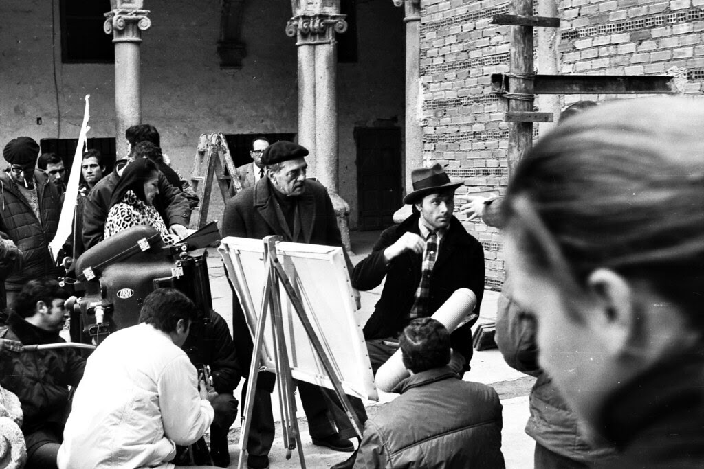 Rodaje de Tristana de Luis Buñuel en San Pedro Mártir. Fotografía de José Ponos