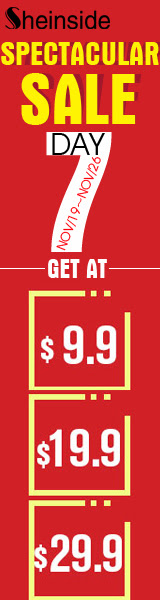 Great deals on countless gifts during the 7 day Spectacular Sale at Sheinside.com!