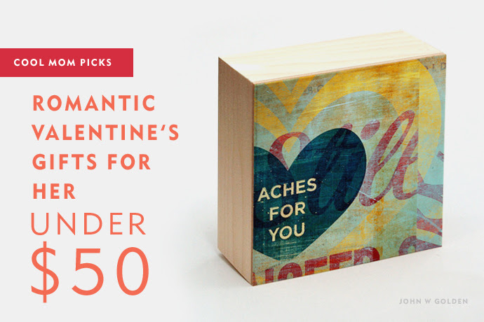 15 romantic Valentine's gifts for her under 50 -Cool Mom Picks