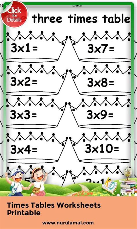  times tables worksheets printable free printable math worksheets
