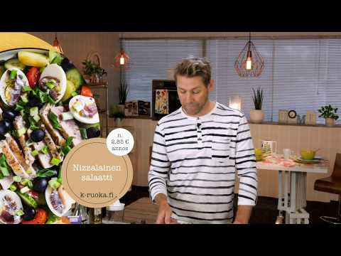 VIDEO : nizzalainen salaatti - mitä tänään syötäisiin? 4.4.2016 katso kokomitä tänään syötäisiin? 4.4.2016 katso kokoresepti: http://www.k-ruoka.fi/mitä tänään syötäisiin? 4.4.2016 katso kokomitä tänään syötäisiin? 4.4.2016 katso kokorese ...