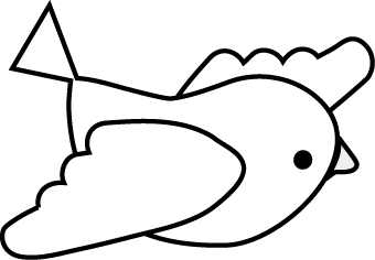 飛ぶ鳥のイラスト 無料イラスト フリー素材