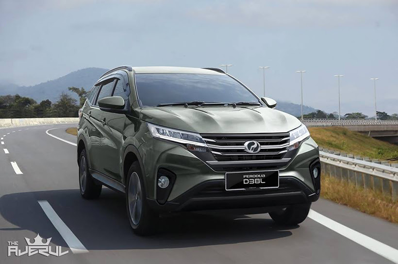 SUV PERODUA ARUZ – 2 SPESIFIKASI. X SPEC RM72,200 & AV 