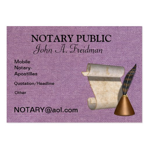 Notary Business Cards - Mobile Notary public typography gold stripe Business Card ... - Clean and simple layout, this free psd notary public business card is highly customizable.