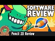 Good Software review 2D animator Pencil , most update!