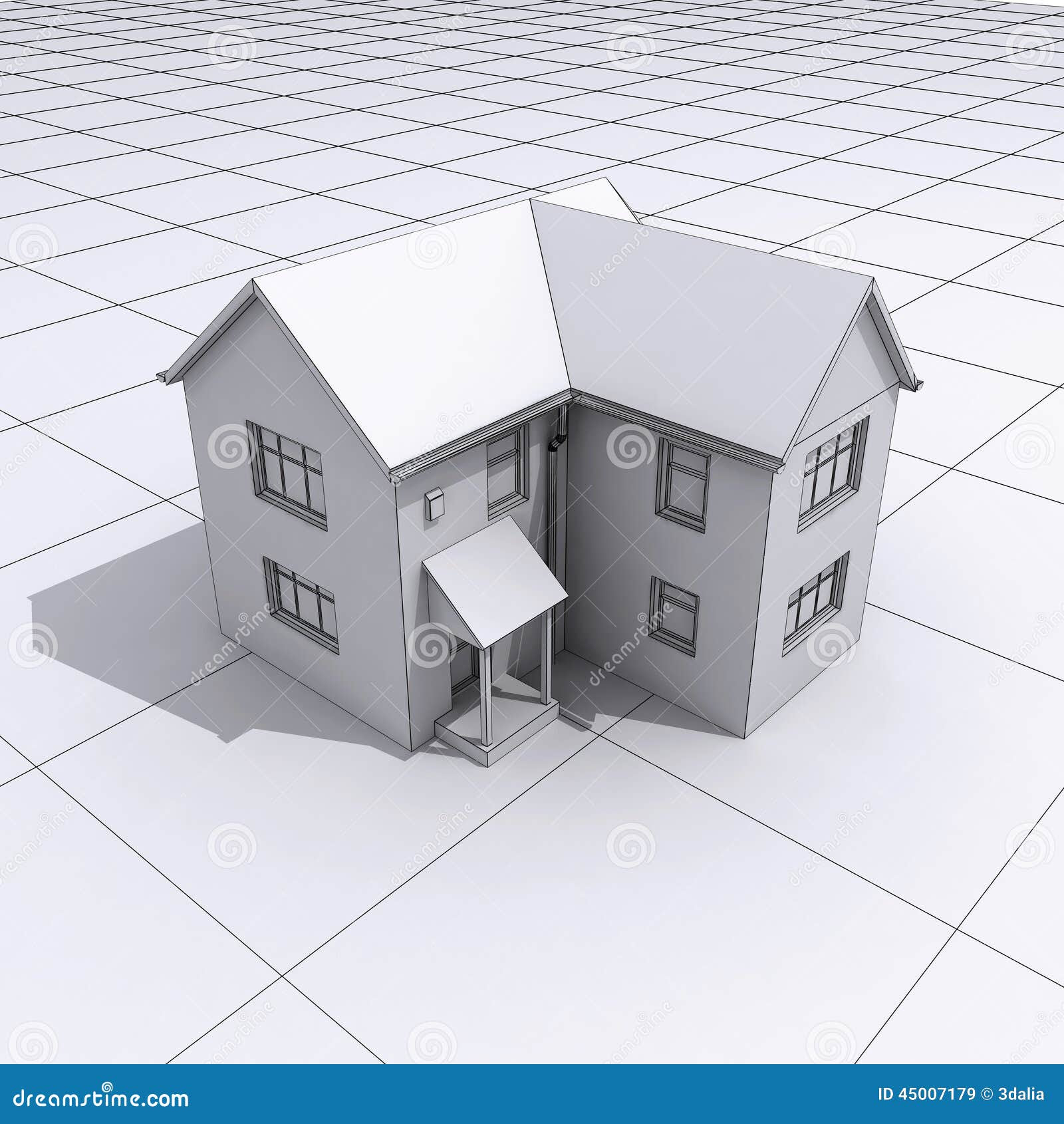 3d House Plans Stock Illustration Image 45007179 3d House Plans Stock Illustration Image 45007179