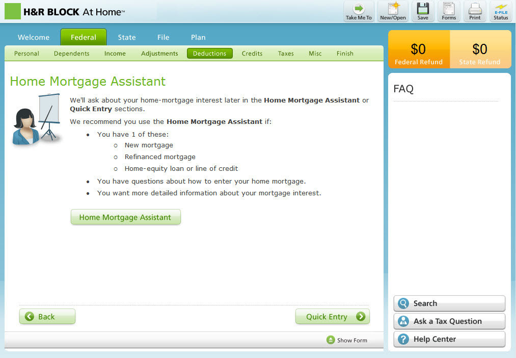 Amazon.com: H&R Block At Home Deluxe 2012 [Download]: Software