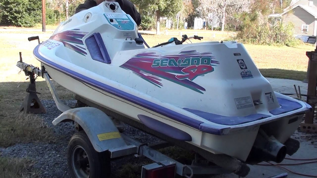 seadoo chopchop for jon boat conversion - youtube