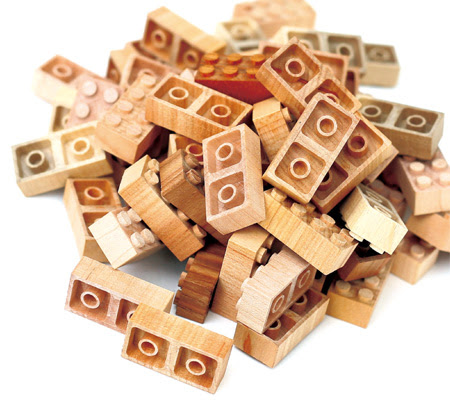 Wooden LEGO Bricks