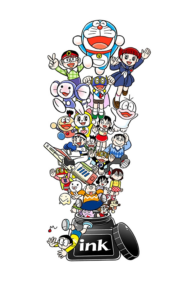 壁紙 ドラえもんのスマホ壁紙640x960 Doraemon I05 Jpg 壁紙box