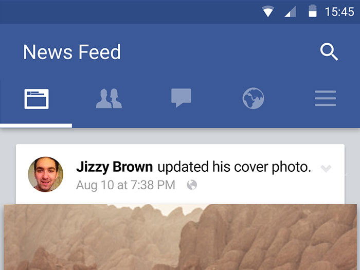 Facebook Material Design