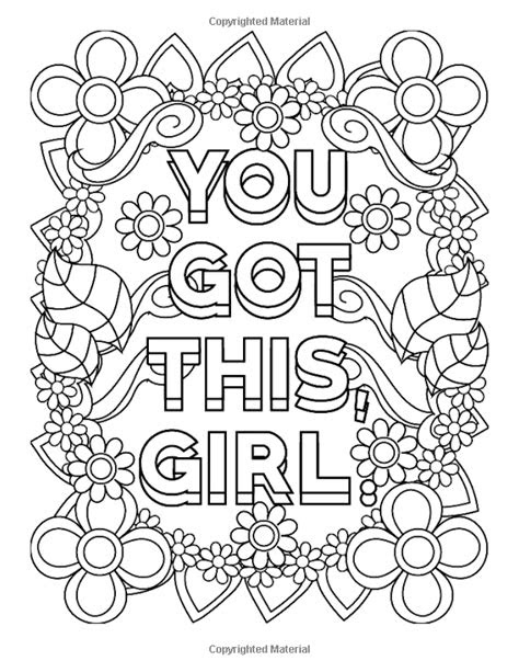  awesome inspirational quotes coloring pages printable coloring ideas