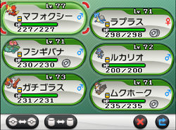ポケモンxy 殿堂入り記録 いろんなゲームのチラ裏