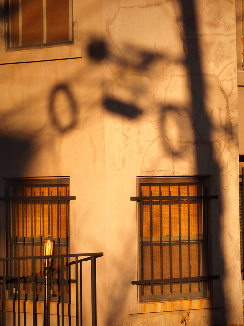 shadow on residential building