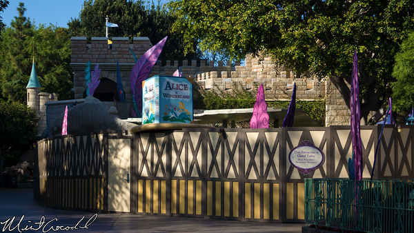 Disneyland Resort, Disneyland, Alice in Wonderland, Refurbishment, Refurb