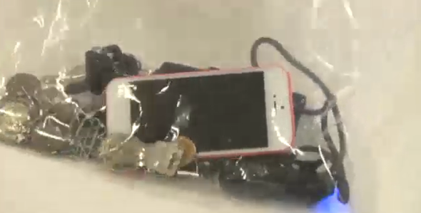 iPhone 5C scratch test