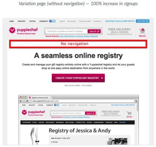 no-navigation-variation-page