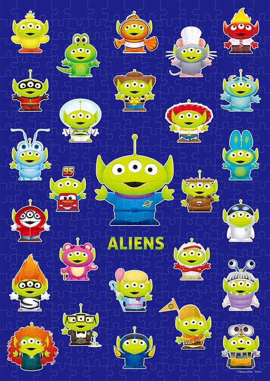 Ten D300 046 ディズニー Aliens トイ ストーリー 300ピース Cp D テンヨー の商品詳細ページです 日本最大級のジグソーパズル通販専門店 ジグソークラブ