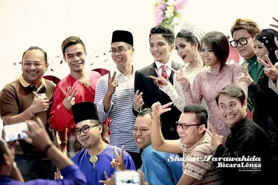 gambar farawahida kahwin