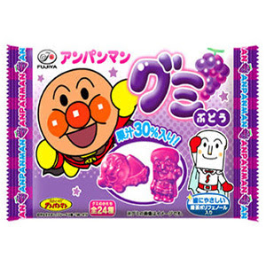 軽 アンパンマングミ ぶどう ６粒 E健康ショップ