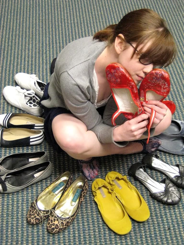 ballet, flats, shoes, style, vintage, personal, fashion, the, clothes, horse, theclotheshorse
