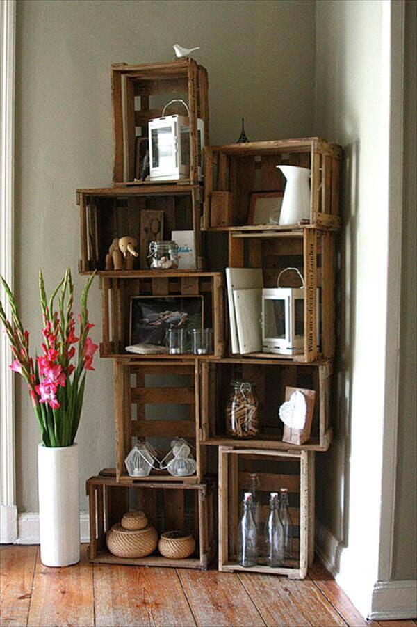 14 DIY Wooden Crate Furniture Design Ideas  Pallet Furniture DIY