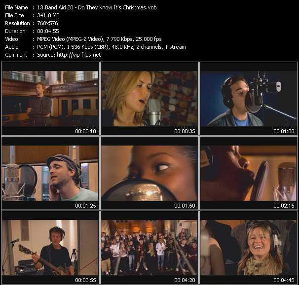 Band Aid Video Clip Do They Know It S Christmas Vob